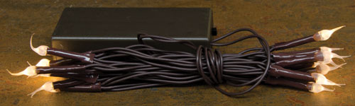 Mini Warm White Silicone Lights 20ct