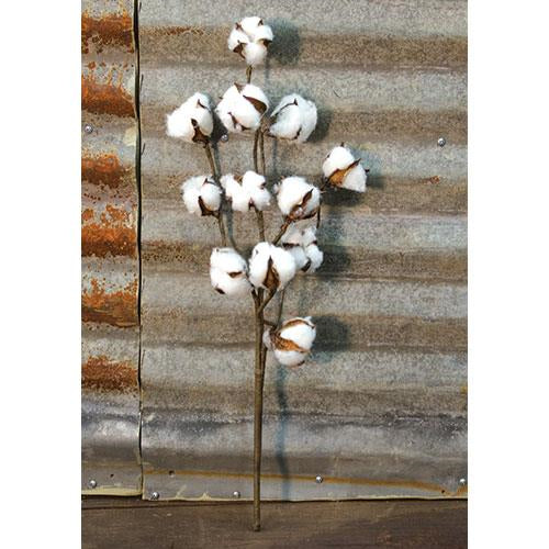 Country Cotton Ball Spray 20"