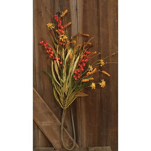Wild Sunflower & Grass Branch 36"