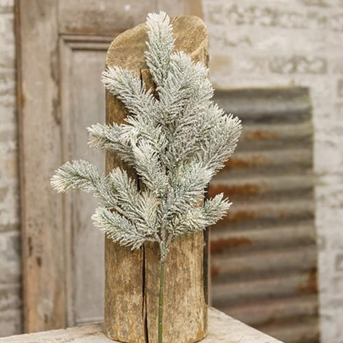 Heavy Snowy Alpine Bush 20"