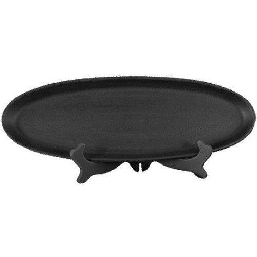 (Black Oval Dish)