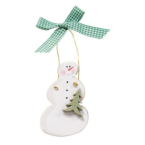 Snowman w/Tree Ornament