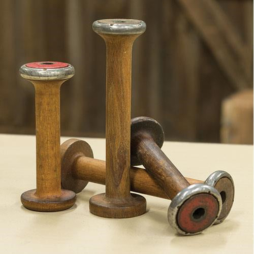Vintage Wooden Spool, Men's, Size: One Size
