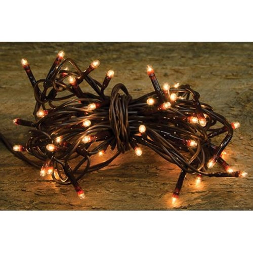 Teeny Lights Brown Cord 50ct