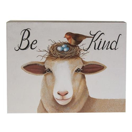 Be Kind Box Sign