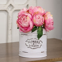 Full Bloom Peony Bouquet Rose Pink