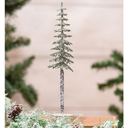 Gleaming Shortleaf Pine Tabletop Tree - 8.5"H