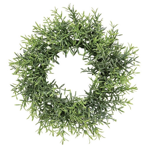 Dusty Rosemary Candle Ring - 4"