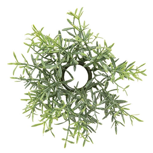 Dusty Rosemary Candle Ring - 1"