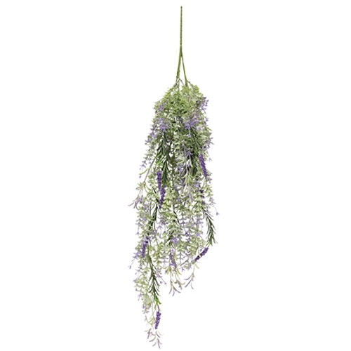 Golden Trumpet & Lavender Hanging Vine - 33.5"