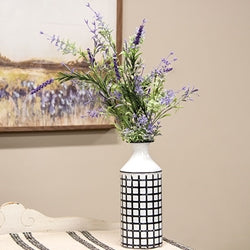 Golden Trumpet & Lavender Spray - 19"