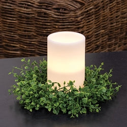 Verdant Baby Eucalyptus Candle Ring - 3.25"
