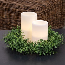 Verdant Baby Eucalyptus Candle Ring - 6.5"
