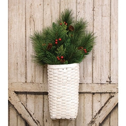 Long Needle Pine & Cedar Spray w/Berries - 20 In