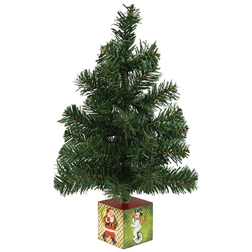 Vintage Friends Christmas Tree - 18.5"H