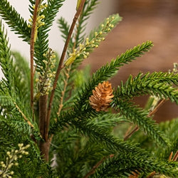 Soft Touch Austrian Pine Tree in Burlap Base - 19"H