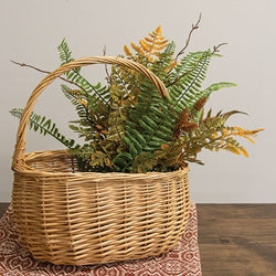 Fall Wetland Fern & Wheat Bush - 18"