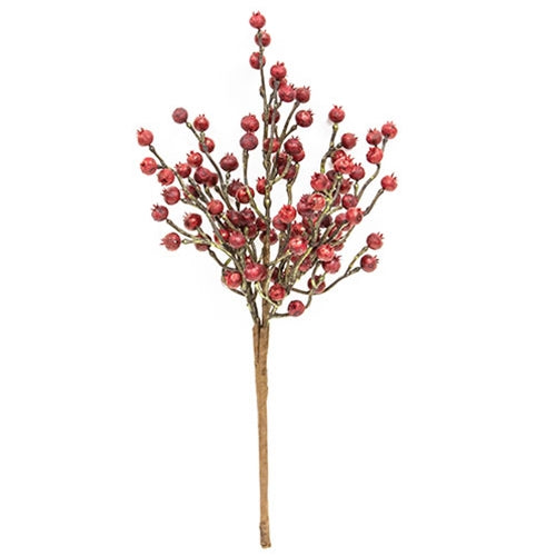 Soft Touch Red Berry Bush - 15"