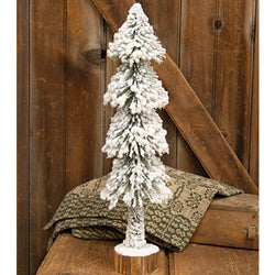 Lg Flocked Skinny Tree