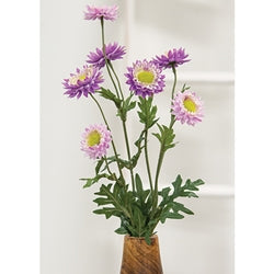 Lilac Strawflower Spray - 25"