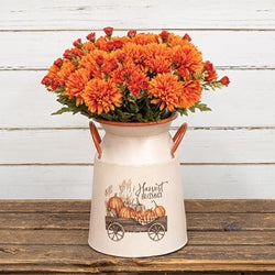 Bountiful Mums Bouquet - Orange - 15"H