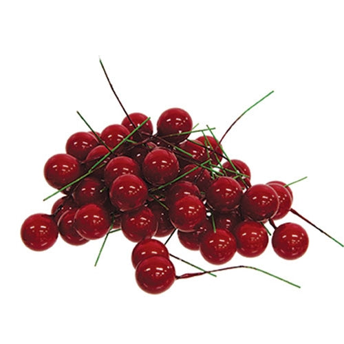 50/Pkg. - Small Red Berry Sprigs