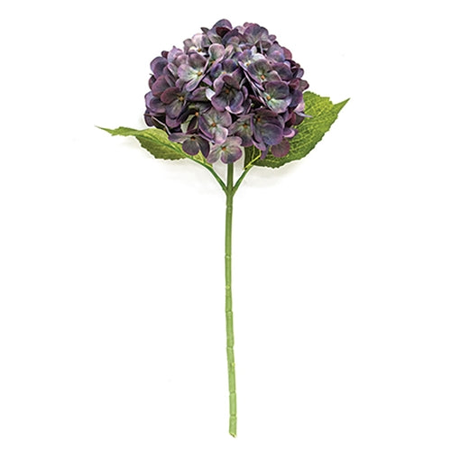 Fall Hydrangea Stem - 18" - Purple
