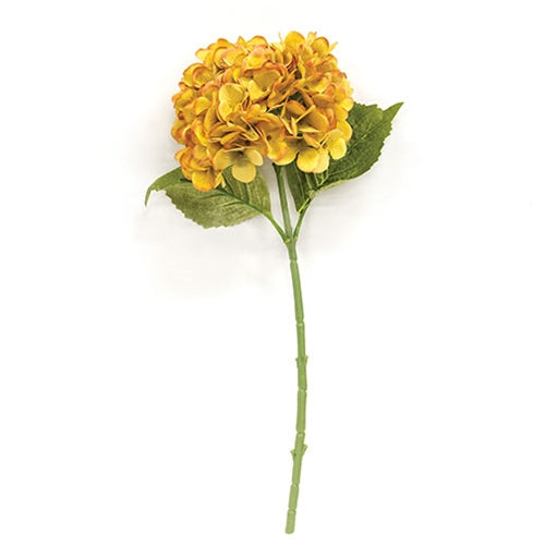 Fall Hydrangea Stem - 18" - Yellow
