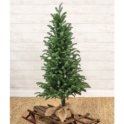 Soft Touch Alpine Tree w/Burlap Base - 4 Ft.