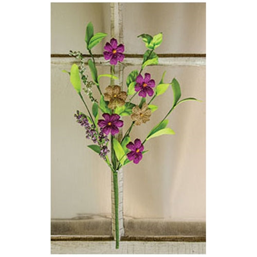 Burlap Violet Pick
