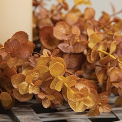 Baby Eucalyptus Wreath - Mustard - 14"