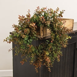 Baby Eucalyptus Wreath - Olive Green - 18"