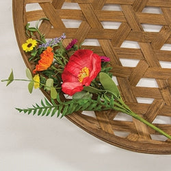 Sunset Poppy & Daisy Pick - 13"