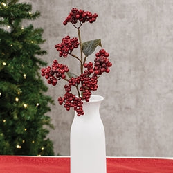 Shining Berry Clusters Pick - 16"