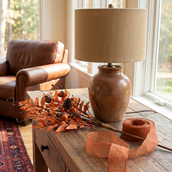 Fall Oak Leaf & Acorn Spray - 20"