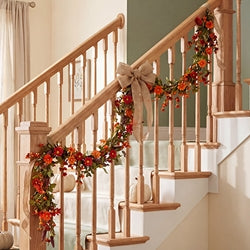 Harvest Blooms & Berries Garland - 5 Ft.