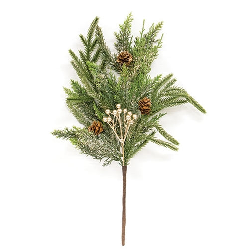 Soft Touch Champagne Celebration Juniper Pick - 16"