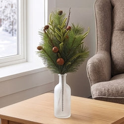 Heritage Mixed Pine & Rusty Bell Bush - 20"