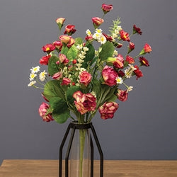 Sunset Blooms & Lace Spray - 21"