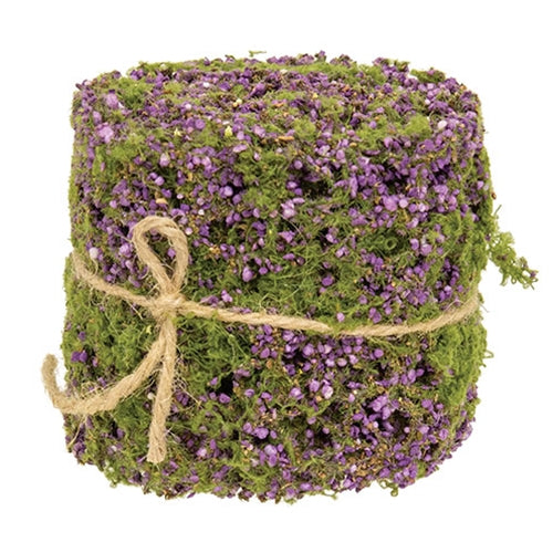 Lavender Moss Ribbon - 3" x 6 Ft