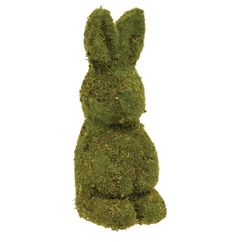 Standing Mossy Bunny - 7"H