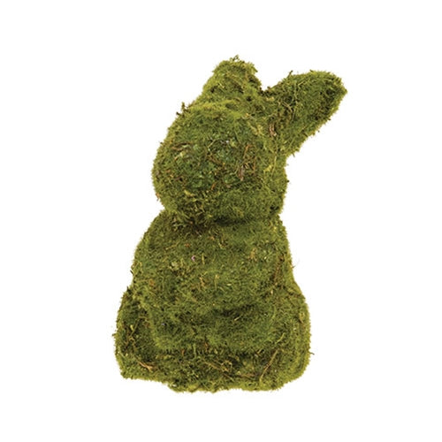 Sitting Mossy Bunny - 4"H
