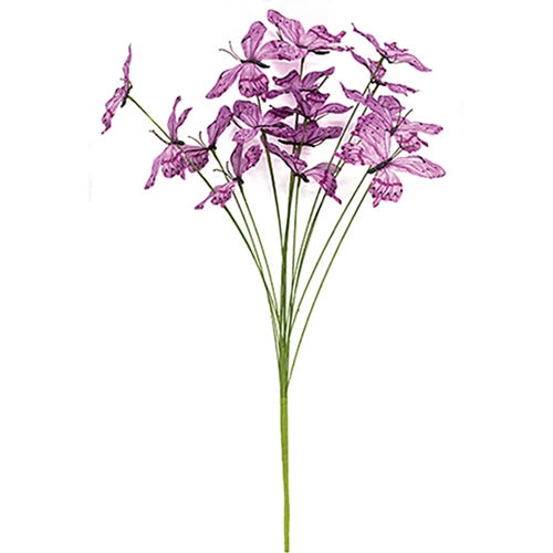 Lavender Butterfly Spray - 22"