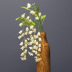 Cream Wisteria Hanging Spray - 36"