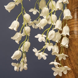 Cream Wisteria Hanging Spray - 36"