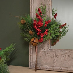 Jingle Berry Mixed Pine Pick - 18"