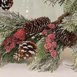 Frosted Woodland Celebration Garland - 5 Ft.