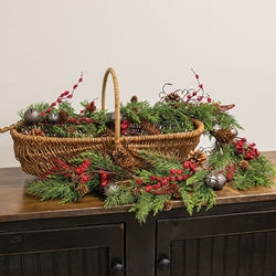 Joyful Mixed Pine & Pepperberry Garland - 5 Ft.