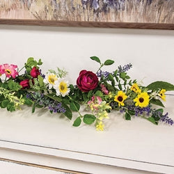 Breezy Summer Blooms Garland - 4 Ft.