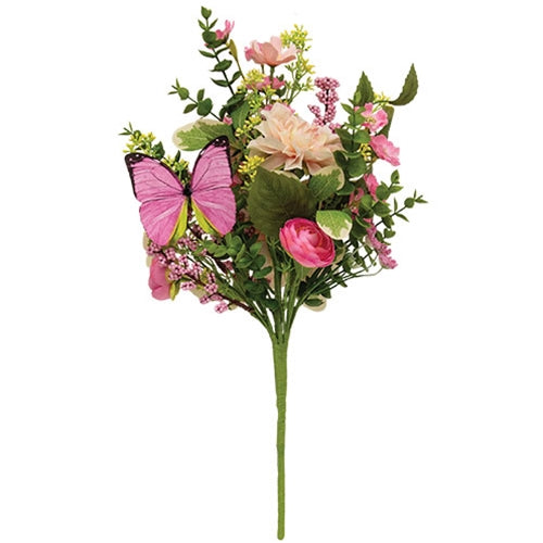 Blushing Butterfly Garden Bush - 19"